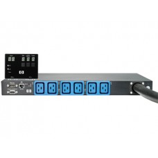 HP 3Phase 22kVA 32A Intelligent Modular Power Distribution Unit (Outlets: 6xC19(16A) incl. LED-disp. for rack-mount)