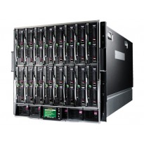 HP BladeSystem c7000 Sin-Phase 10U Platinum Enclosure (up to 16 c-class blades) incl. 6 PS (full) 10 Fans (full) ROHS 16 Insight Control Licenses (repl. 507015-B21)