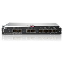 HP Virtual Connect FlexFabric 10Gb / 24-port Module for c-Class (16x10Gb downlinks 2x10Gb cross connect int links 4x10Gb SFP+ slots 4x10Gb or 8Gb FC SFP+ slots)